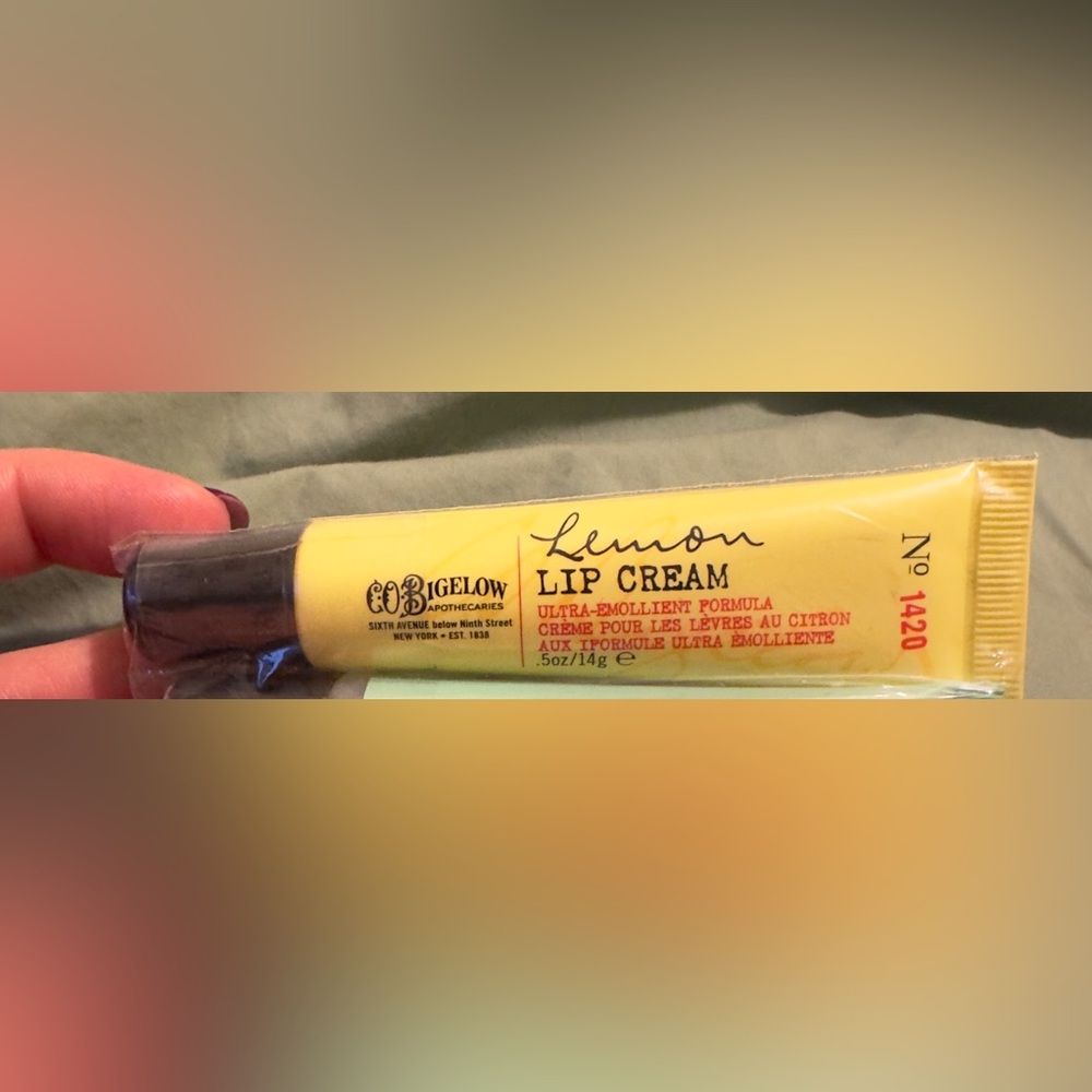 C.O. Bigelow lemon lip cream. New.